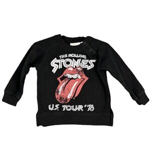 The‎ Rolling Stones US Tour '78 Black Toddler Sweatshirt Band Graphic